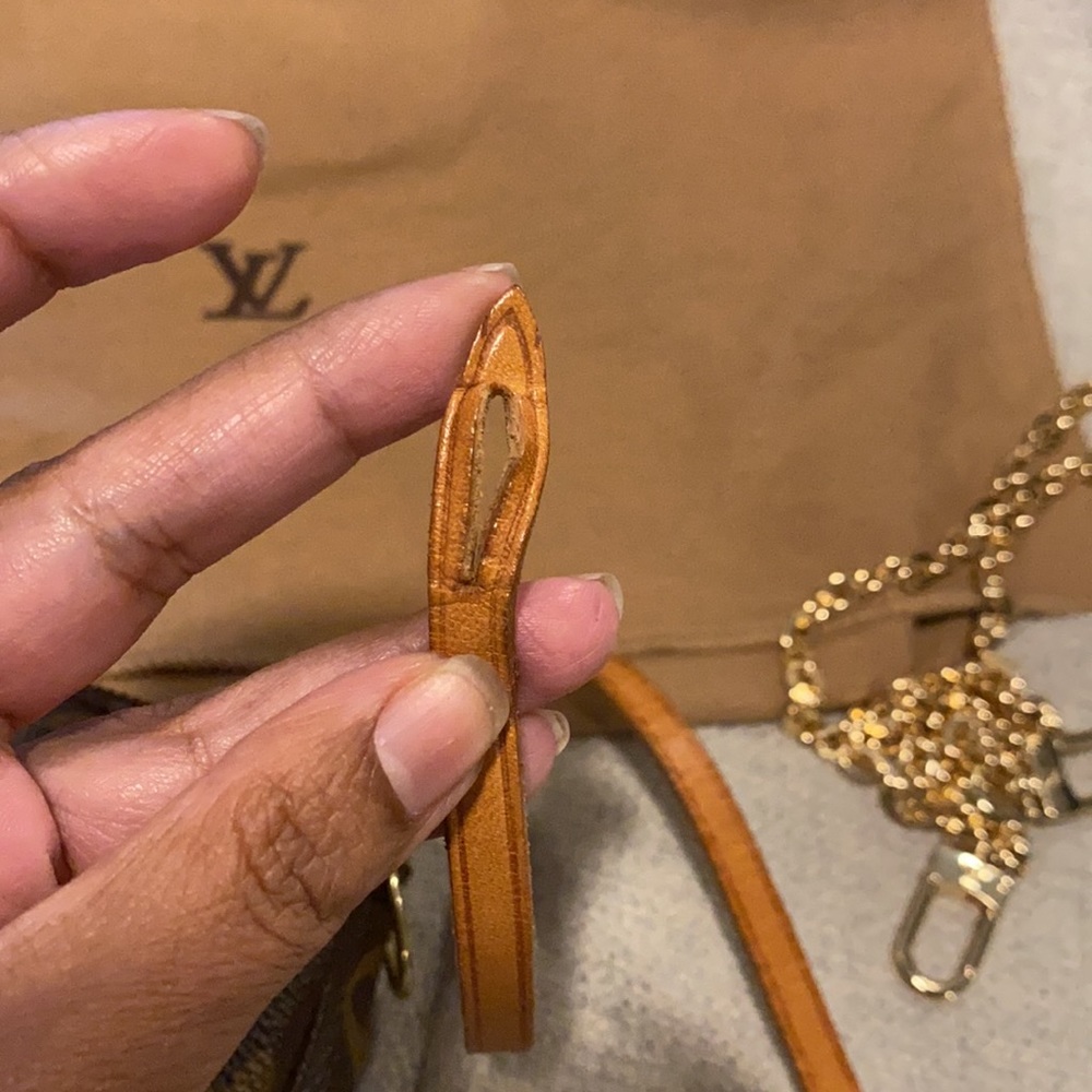 Soldd***FIRM Authentic Louis Vuitton pochette vintage FIRM - Picture 11 of 13